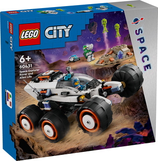 Lego City Space Explorer Rover & Alien Life - 60431