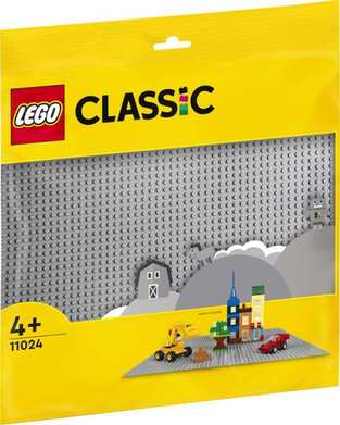 Lego Classic Gray Baseplate - 11024