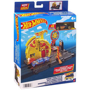Hot Wheels City Μίνι Πίστες Speedy Pizza Pick-Up (HMD53) - HKX44