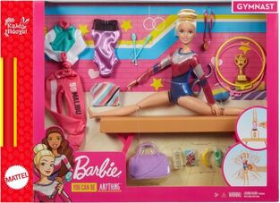 Λαμπάδα Barbie Αθλήτρια Ενόργανης Γυμναστικής - GJM72