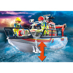 Playmobil City Action Επιχείρηση Πυρόσβεσης/Σκάφος Διάσωσης - 70140