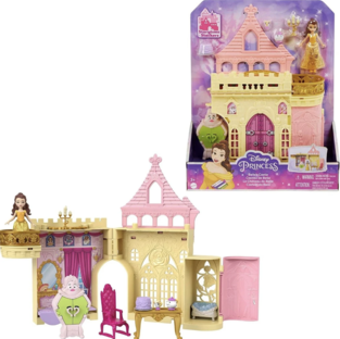Disney Princess Μινι Κούκλες- Το Παλάτι Της Πεντάμορφης - HLW94