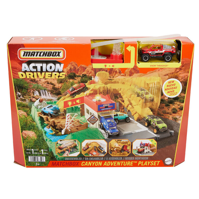 Matchbox Μεγάλο Σετ Δράσης Canyon Adventure - HBD74/HHH32