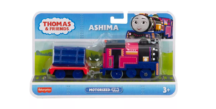 Thomas & Friends Ashima Μηχανοκίνητο Τρένο με Βαγόνι - HMC22
