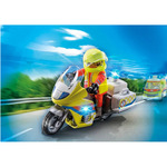 Playmobil City Life Διασώστης με Μοτοσικλέτα - 71205