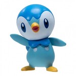 Pokemon-Clip 'N' Go with Belt, Poke Balls and Figure Piplup - PKW3159