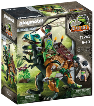 Playmobil Dino Rise Εξερευνητής Και T-Rex -71261
