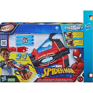 Λαμπάδα Spider-Man Nerf Strike N Splash Blaster - F7852L