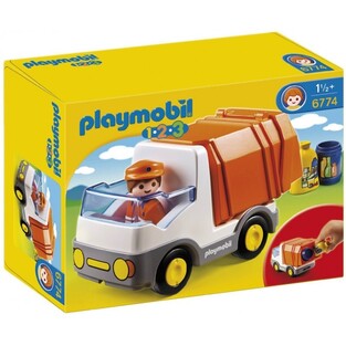 Playmobil 1.2.3 Απορριμματοφόρο Όχημα - 6774