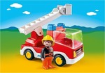 Playmobil Πυροσβέστης Με Κλιμακοφόρο Όχημα - 6967