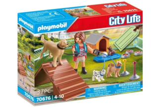 Playmobil City Life Εκπαιδεύτρια Σκύλων - 70676