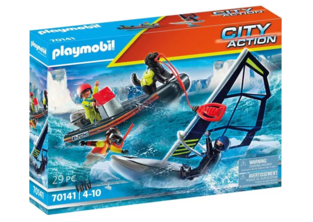 Playmobil City Action Διάσωση Ιστιοφόρου Με Φουσκωτό Σκάφος - 70141