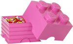 Lego Storage Brick 4 Dark Pink - 299048