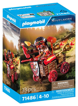 Playmobil Novelmore Ο Kahboom Με Το Αγωνιστικό Του Όχημα - 71486