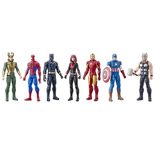 Marvel Avengers Titan Hero Series Action Figure Pack (7 Figures) - E5178