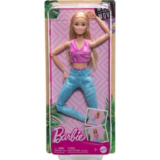 Barbie Made To Move Αμέτρητες Κινήσεις Ξανθιά - HRH27