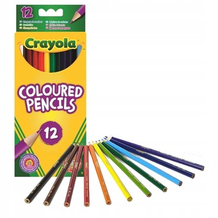 Crayola Coloured Ξυλομπογιές 12Τμχ - 33.612