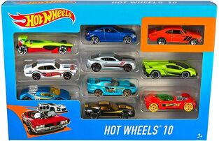 Hot Wheels Cars Set Of 10 - 54886