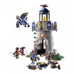 Λαμπάδα Playmobil Novelmore Πύργος Ιπποτών με Δράκο και Σιδηρουργό - 210204