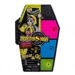 Monster High Skulltimate Secrets Neon Frights Κούκλα Frankie Stein - HNF79