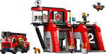 Lego City Fire Station With Fire Truck - 60414