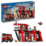 Lego City Fire Station With Fire Truck - 60414