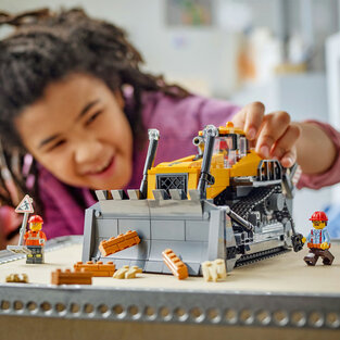 LEGO City Yellow Bulldozer With Front Loader - 60466