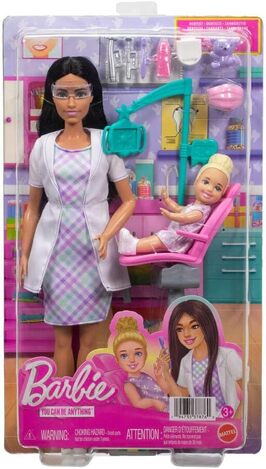 Barbie: You Can Be Anything - Dentist With Kid Doll - JMK15