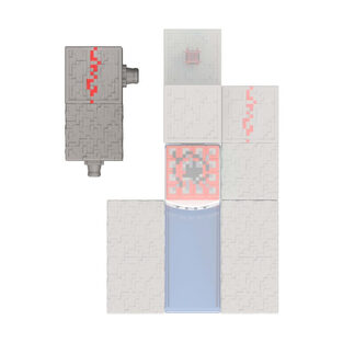 Minecraft: Redstone Charged - Skeleton 8cm Figure - JJR93