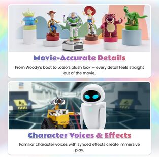 Robosen – Wall-E Mini Robot Collectors Set – Wall-E & Eve - MINI-WAE