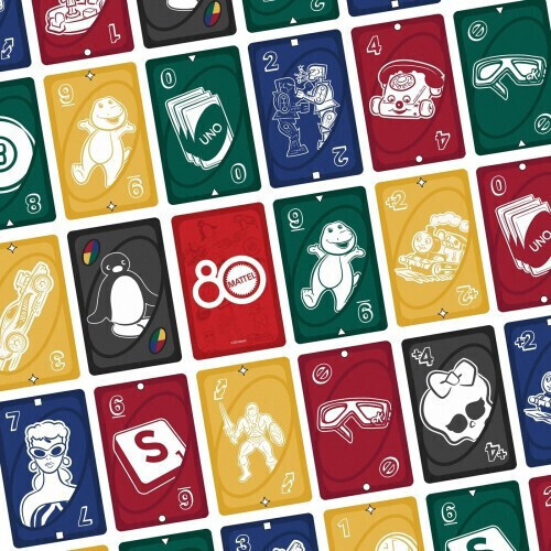 Επιτραπέζιο Uno Mattel 80 Χρόνια - JGK30