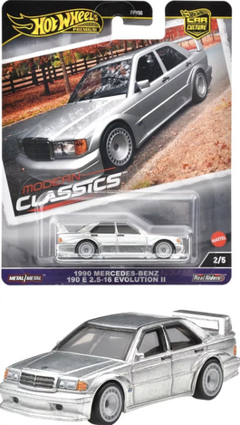 Hot Wheels Premium 1990 Mercedes-Benz 190E E 2.5 16 Evolution II - HVR98