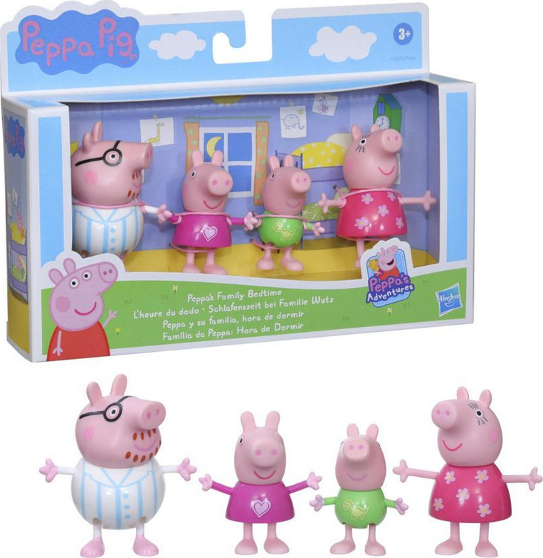 Peppa Pep Peppas Family Bedtime - F2192/F2171