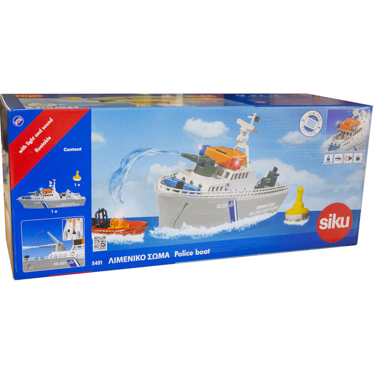 Siku Πλοίο Ελληνικού Λιμενικού με Ήχους - SIGR5401