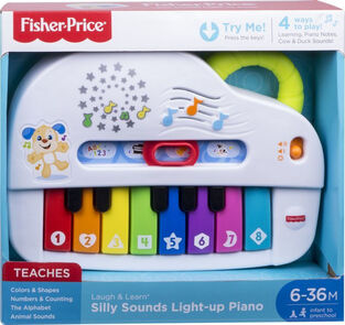 Fisher-Price Laugh And Learn Εκπαιδευτικό Πιάνο Με Φώτα - GFV21