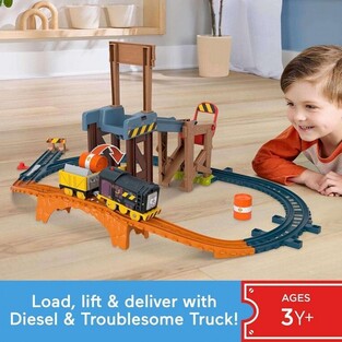 Thomas & Friends Πίστα Παράδοσης Φορτίων Mε Tον Diesel - JBW20