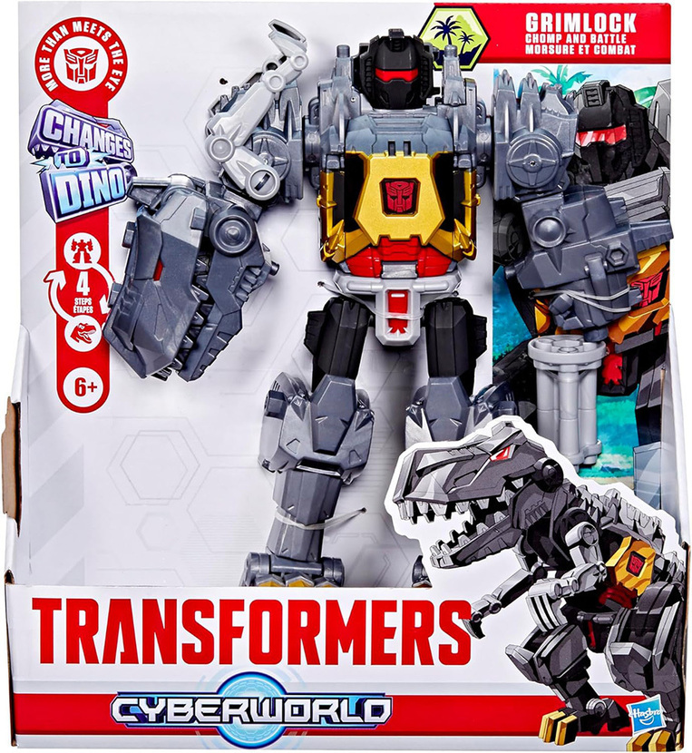 Transformers: Evergreen - Cyberworld Chomp & Battle Grimlock - G0748