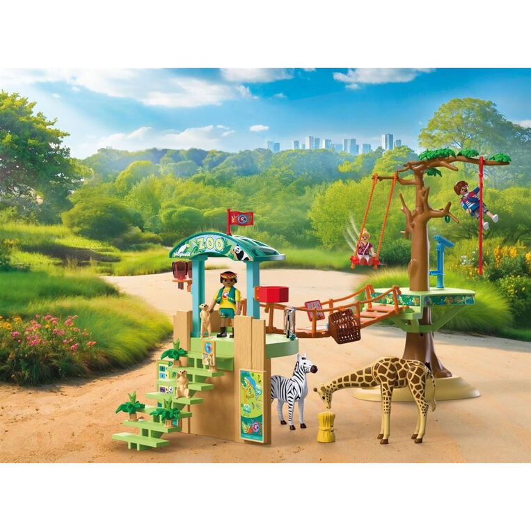 Playmobil Animals And Friends Ζωολογικό Πάρκο Με Δραστηριότητες - 72070