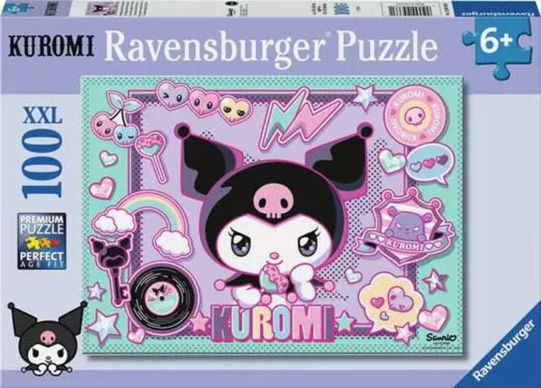 Ravensburger Puzzle: Kuromi XXL 100pcs - 12004333