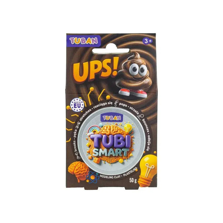 Tuban Πλαστελίνη Μοντελισμού Tubi Smart Ups! - TU3848