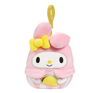 Squishmallows: Sanrio My Melody With Taco Λούτρινο Μπρελόκ - SQSN00264