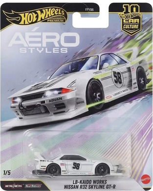 HW Premium LB-Kaido Works Nissan R32 Skyline GT-R - JKF05