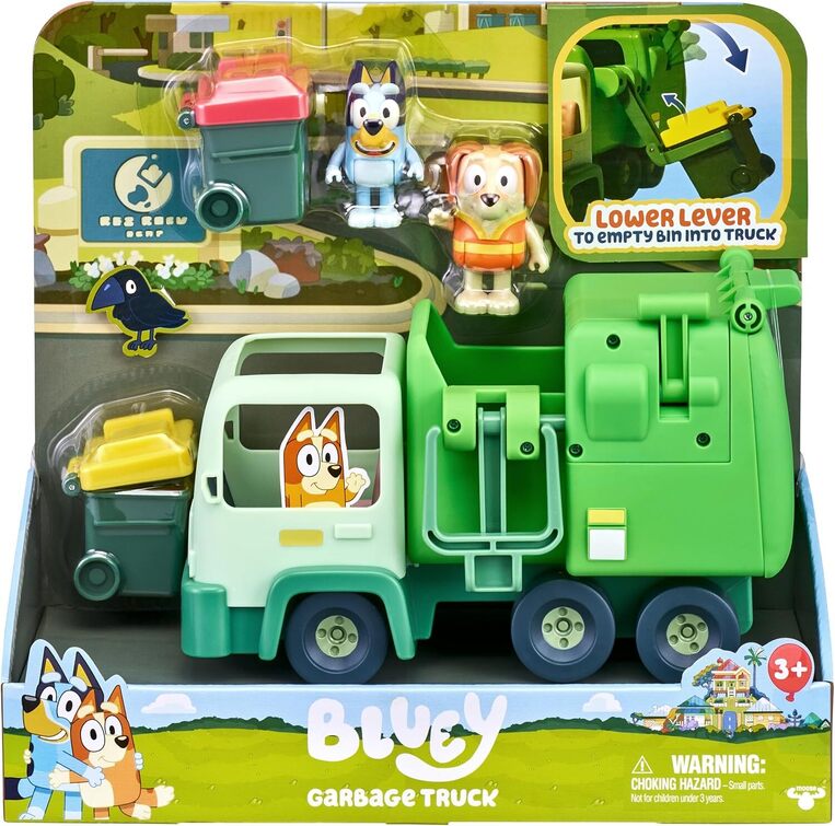 Bluey Garbage Truck Play Set - BLUE17170