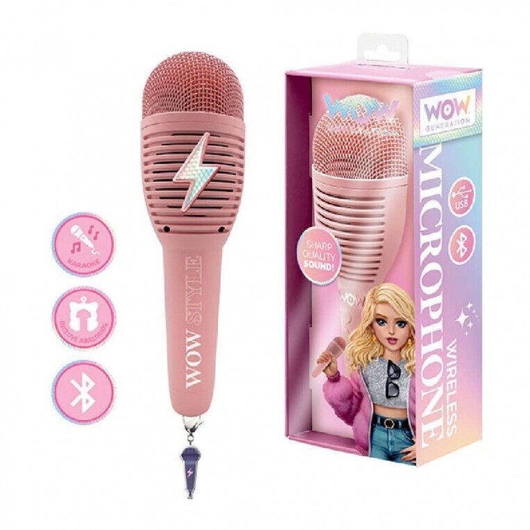 Wow Generation Μικρόφωνο Karaoke Bluetooth - WOW00029