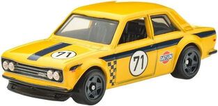 Hot Wheels Silver Series Rally Racers '71 Datsun 510 - JKX64