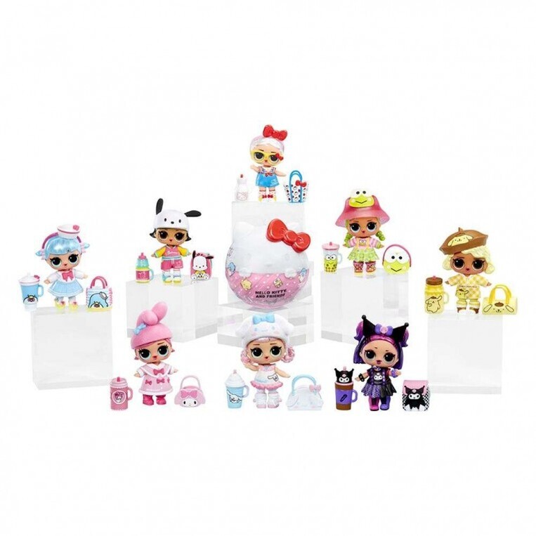 L.O.L. Surprise! Loves Hello Kitty And Friends Tots! Doll With 7 Surprises Surprise Ball - 523840EUC