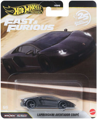 Hot Wheels Premium Fast And Furious Lamborghini Avenantor Coupe - JHW77
