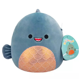 Squishmallows Λούτρινo 19Cm Kurtz Το Γκρι Πιράνχας - SQCR06589