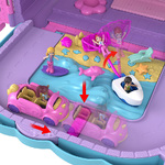 Polly Pocket Pollyville™ Resort Roll Away™ Βαλιτσάκι - HKV43