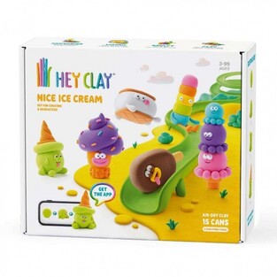 Hey Clay Ice Cream Mε 15 Βαζάκια Πηλό - 440078